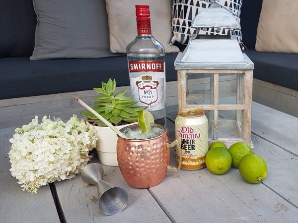 Koperen Moscow Mule beker