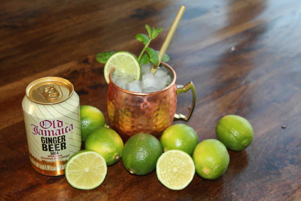 The Mimic Moscow mule een pittige mocktail variant op de Moscow Mule maar ook afgewerkt met gember bier